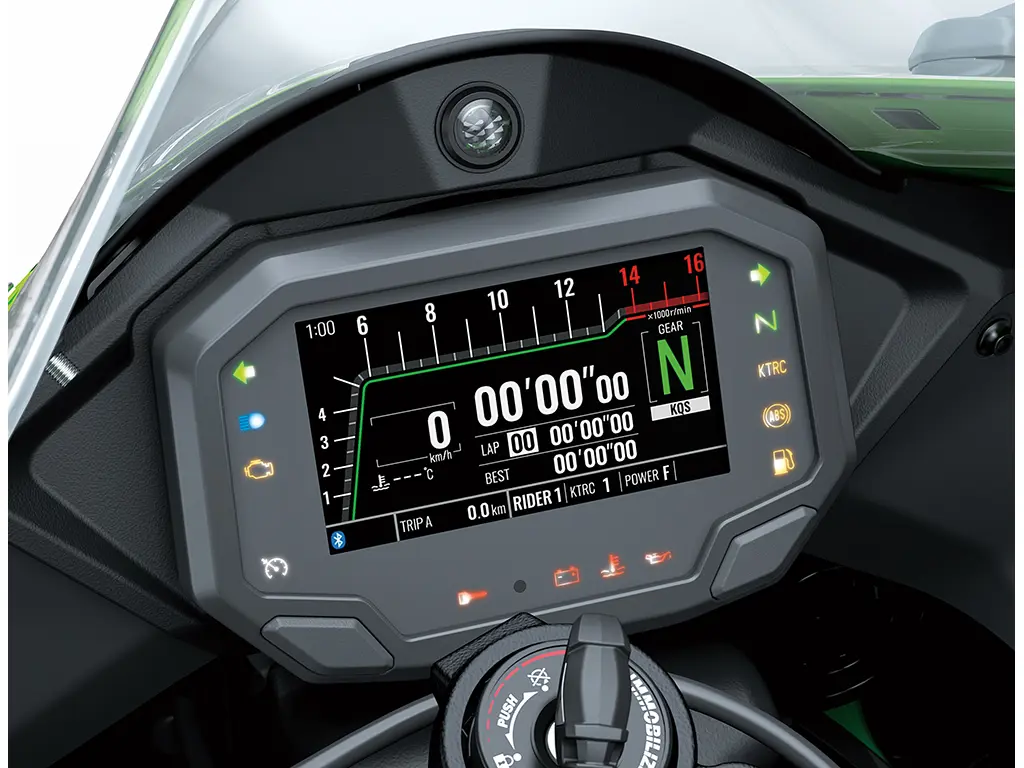 Integrated Riding Modes: Sport, Road, Rain, Rider 