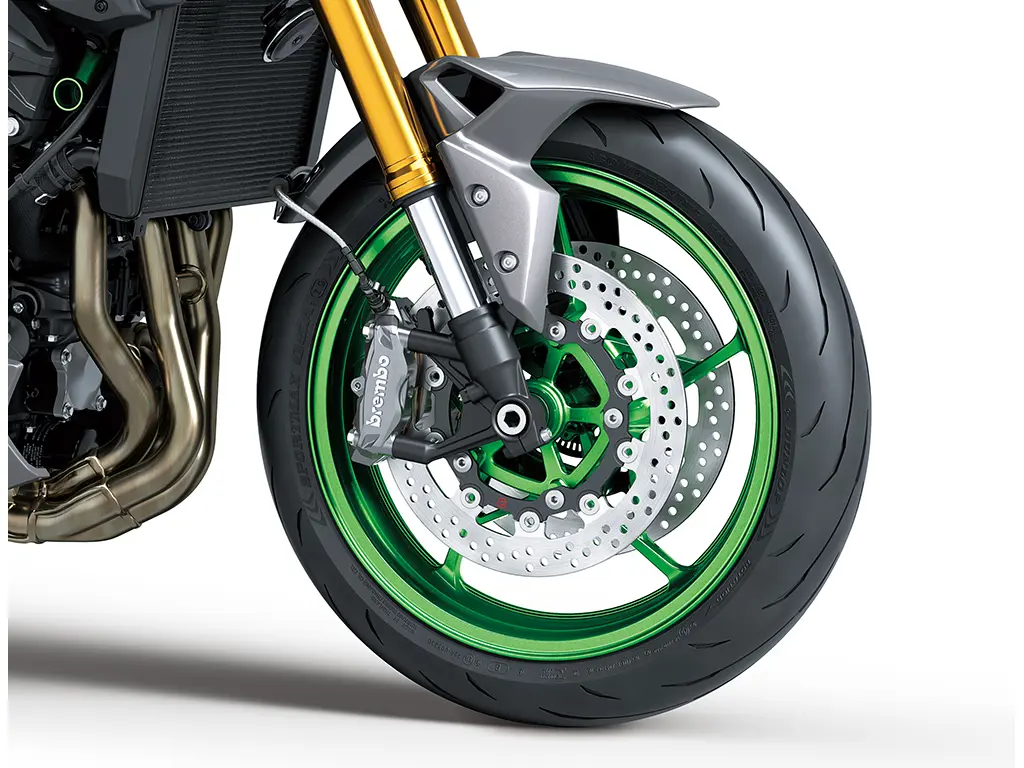 Brembo front brake package with stainless-steel br