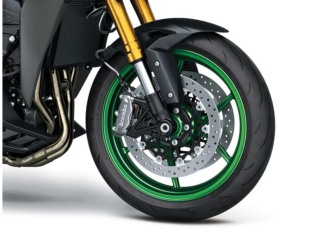 Brembo Front Brakes and Öhlins Suspension