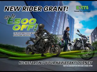 Kawasaki Launch 'New Rider Grant' Across A Range Of Machines!