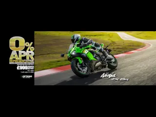 2025MY Ninja ZX-6R now available with 0% APR HP