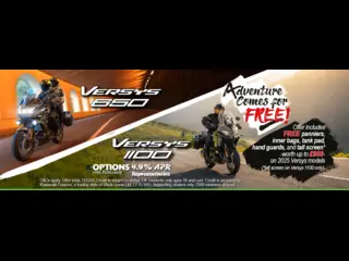 Adventure Comes For Free With Kawasaki This Spring!