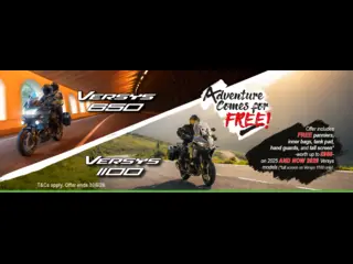 Adventure Comes For Free With Kawasaki This Spring!