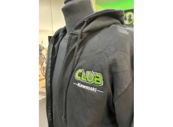 NEW 2026 Club Kawasaki Zipped Hoodie