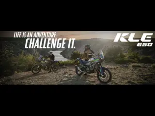 New KLE650 – created for life's adventures 